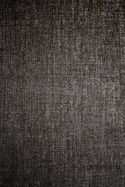 Decorative dark linen fabric textured background for interior, f