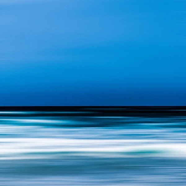 Abstract zee achtergrond, lange blootstelling uitzicht van dromerige Oceaan certificaten van echtheid — Stockfoto