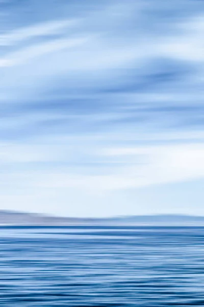 Astratto oceano decorazione della parete di sfondo, vista lunga esposizione di drea — Foto Stock