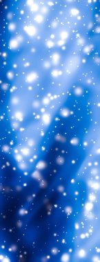 Noel, Yeni Yıl ve Sevgililer Günü mavi soyut arkaplan