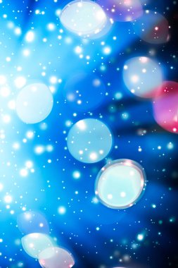Soyut kozmik yıldızlı gökyüzü ışıkları ve parlak glitter, lüks Holi