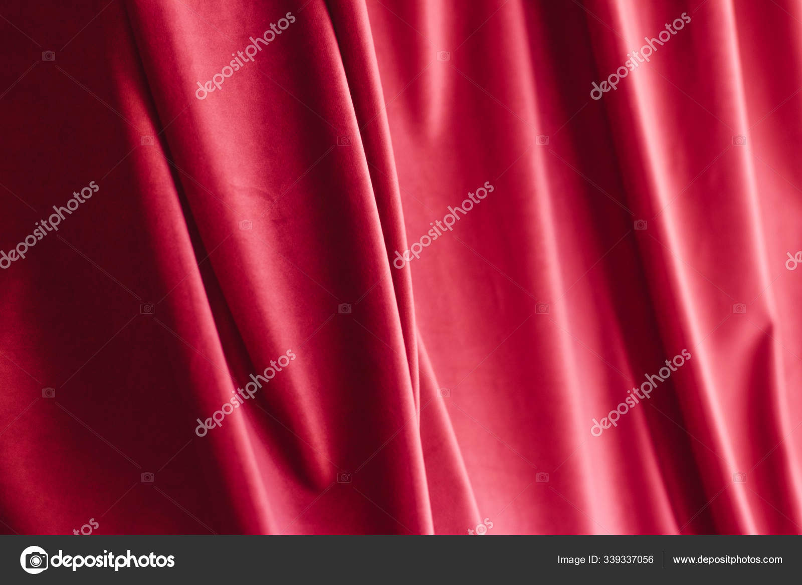 Pink fabric background. Abstract backdrop luxury cloth Stock Photo