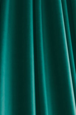 Soyut zümrüt kumaş arkaplan, kadife tekstil malzemesi 