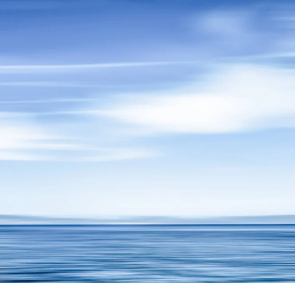 Astratto oceano decorazione della parete di sfondo, vista lunga esposizione di drea — Foto Stock
