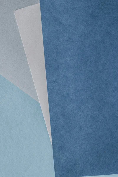 Abstrakte leere Papiertextur Hintergrund, Papeterie-Attrappe flach — Stockfoto