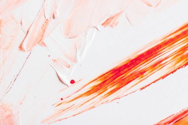 Sanat, markalaştırma ve klasik konsept - Artistik soyut doku arka plan, turuncu akrilik boya fırçası darbesi, desenli mürekkep yağı sıçraması lüks tatil markası için baskı arka planı, yassı pankart tasarımı