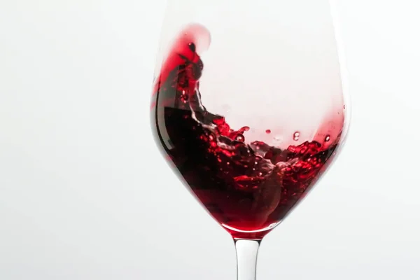 Vinařství Zdraví Vinařství Koncept Sklenice Červeného Vína Nalévání Nápoje Luxusní — Stock fotografie