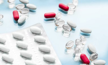 Virüsün korunması için ilaçlar, kapsüller ve probiyotikler, sağlık ve ilaçlar