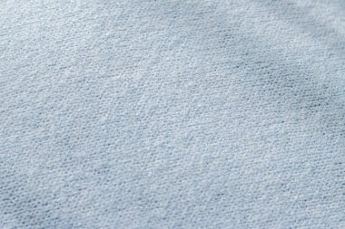 İç tasarım için arka plan olarak kaliteli mavi kumaş dokusu, dekoratif tekstil