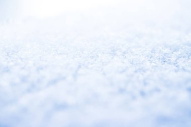 Kış ve tatil sezonu olarak kar dokusu