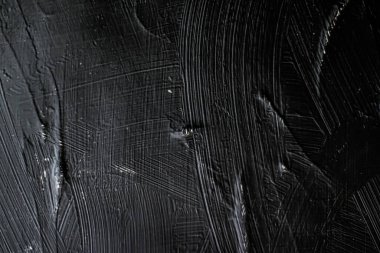 Koyu gri arkaplan, soyut arkaplan olarak kömür boyası dokusu