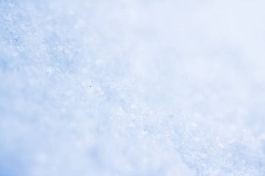 Kış ve tatil sezonu olarak kar dokusu