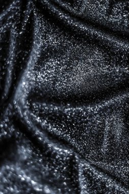 Parlak lüks kumaş dokusu, tatil arka planı olarak tekstil malzemesi.