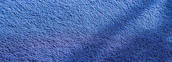 Textura de tela azul premium, textil decorativo como fondo para el diseño de interiores —  Fotos de Stock