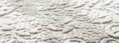 İç tasarım için arkaplan olarak kaliteli kumaş dokusu, dekoratif tekstil