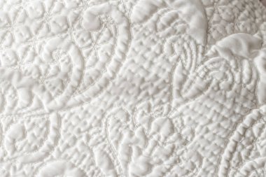 İç tasarım için arkaplan olarak kaliteli kumaş dokusu, dekoratif tekstil