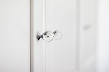 Lüks kapı kolu, zarif ev dekorasyonu ve iç tasarım.