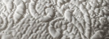 İç tasarım için arkaplan olarak kaliteli kumaş dokusu, dekoratif tekstil