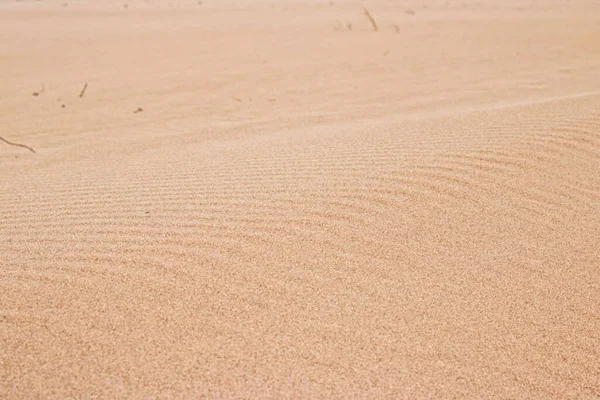 Arena en la playa en verano, textura como fondo —  Fotos de Stock