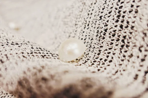 Detalhe Close Uma Textura Têxtil Vestuário Tecido Como Fundo — Fotografia de Stock
