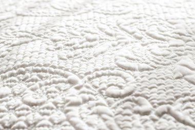 İç tasarım için arkaplan olarak kaliteli kumaş dokusu, dekoratif tekstil