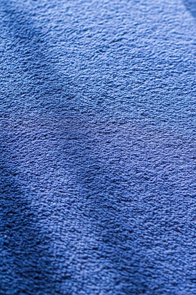 Premium niebieska tkanina tekstury, dekoracyjne tekstylia jako tło do projektowania wnętrz — Zdjęcie stockowe