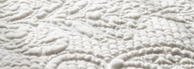 İç tasarım için arkaplan olarak kaliteli kumaş dokusu, dekoratif tekstil