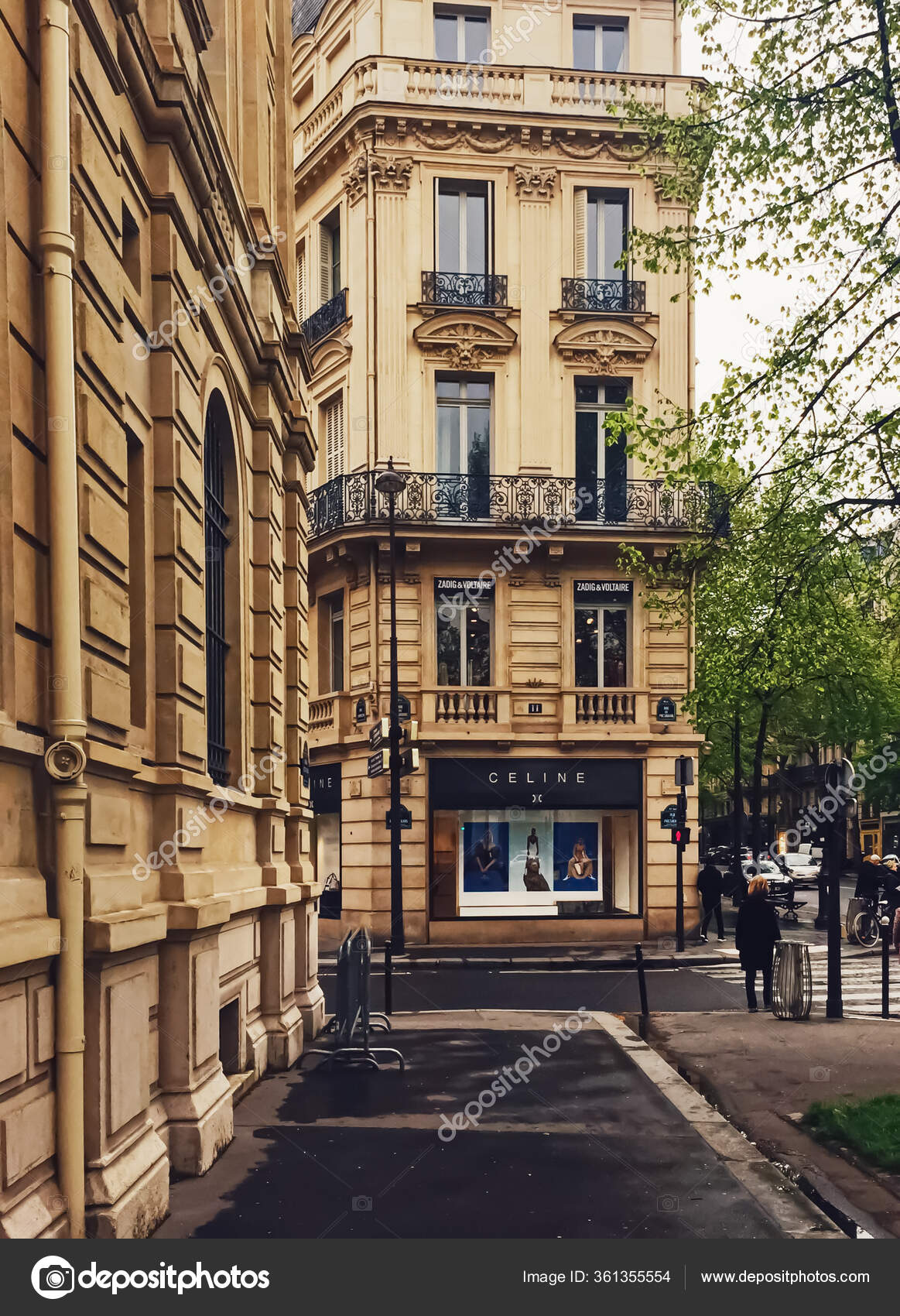 Pariser Architektur und historische Gebäude, Restaurants ...