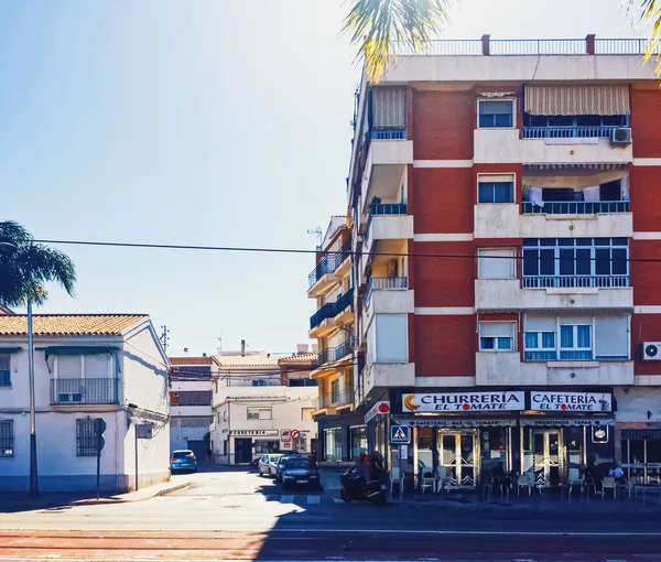 Calles de Vélez-Málaga, pequeña ciudad en la región de Andalucía en España —  Fotos de Stock
