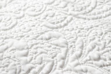 İç tasarım için arkaplan olarak kaliteli kumaş dokusu, dekoratif tekstil