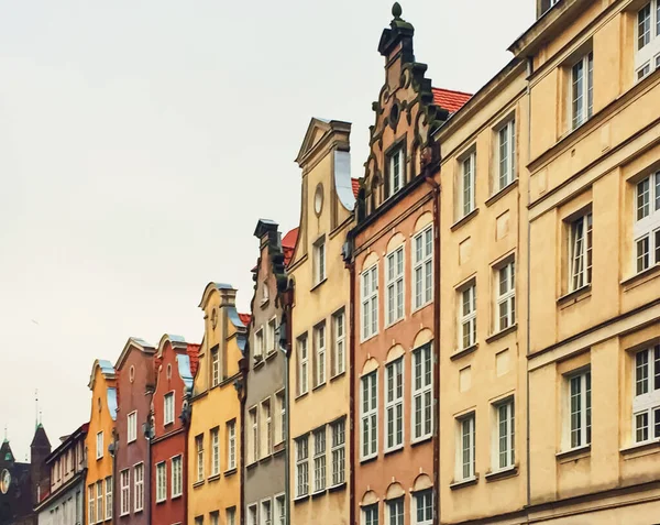 Historical building in the Old Town in Gdansk, Poland — Stock Photo, Image