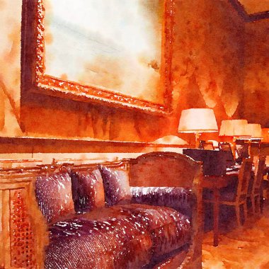 Suluboya Sanat Yazısı, Avrupa 'da Seyahat Sahnesi