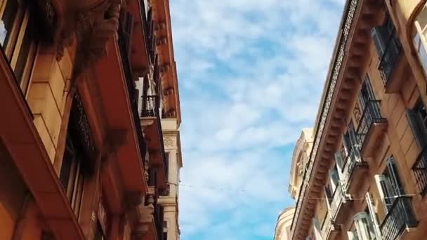 Rues de Malaga, ville en Andalousie région en Espagne — Video