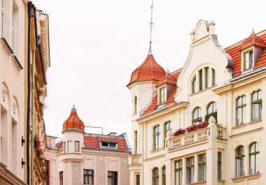 Polonya 'nın Torun kentindeki tarihi binalar