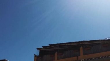 Malaga sokakları, İspanya 'nın Endülüs bölgesi.