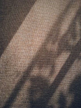 Kırsal arkaplan olarak keten dokusu ve gölgeler