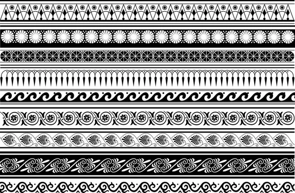 고전 그리스어 패턴 — 스톡 벡터