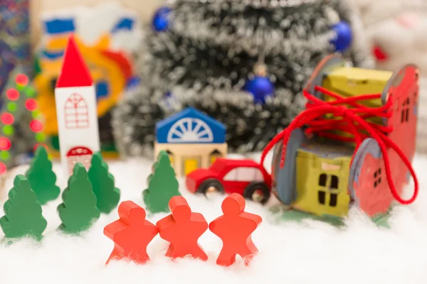 La bola de las decoraciones navideñas —  Fotos de Stock