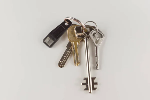 Bündel unterschiedlicher Schlüssel — Stockfoto