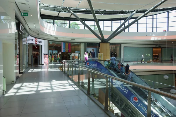 Vásárlás shopping center Mall Galleria illusztrációja — Stock Fotó