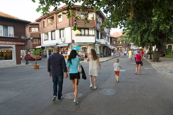 Calles del casco antiguo de Nessebar — Foto de Stock