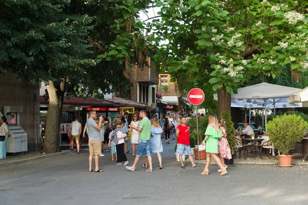 Calles del casco antiguo de Nessebar — Foto de Stock