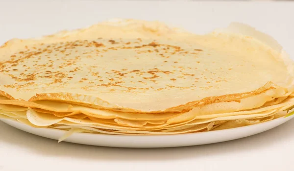 Pancake segar close-up — Stok Foto