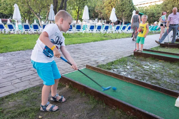 Hotelgebiet in Bulgarien — Stockfoto