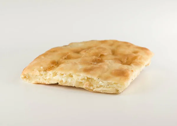 Kawałek Chaczapuri z serem — Zdjęcie stockowe