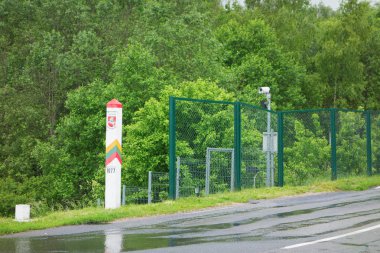 Beyaz Rusya ve Litvanya arasındaki sınır kapısı