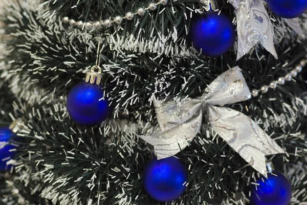 Christmas tree decorated — Stock Photo, Image