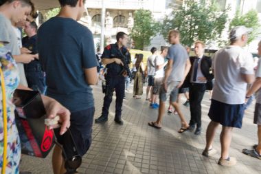 Barcelona'da terör Yasası