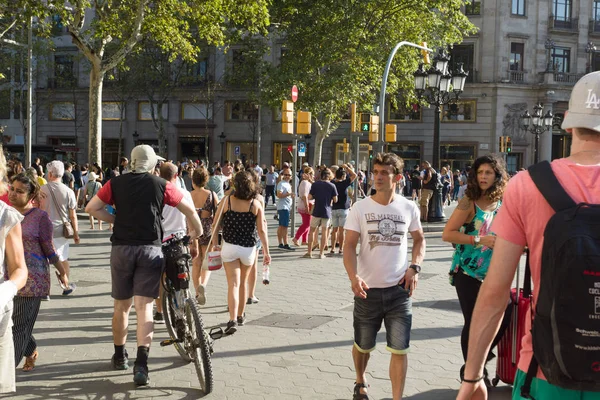 Acto de terror en Barcelona — Foto de Stock