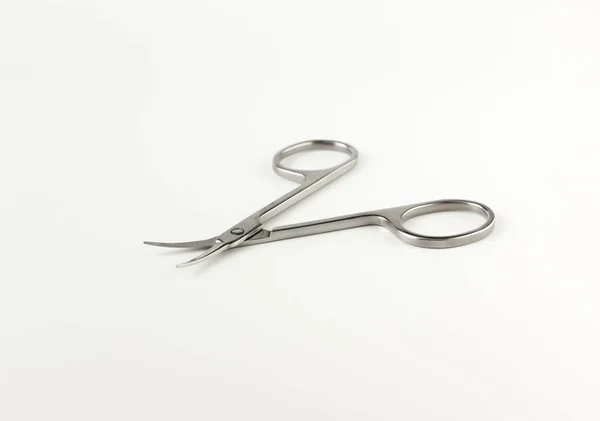 Nehtové nůžky izolované — Stock fotografie